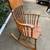 Solid Oak Early 1900s Rocking chair 5 thumbnail