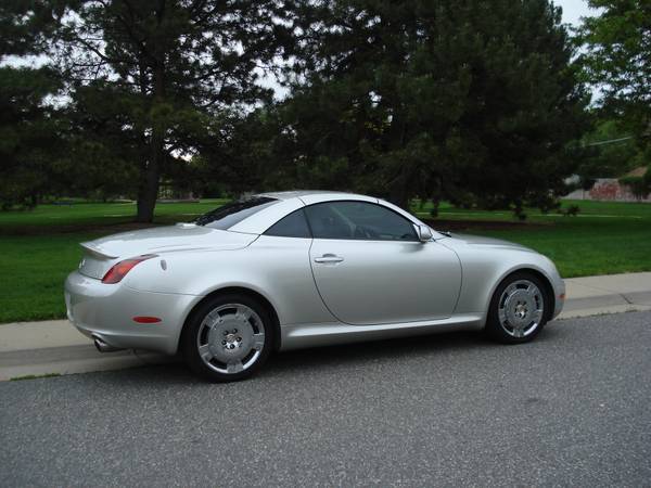 2002 Lexus SC 430 retractable hardtop, Excellent cond., Fast!! - $12,988 (North Denver)63612550038785122