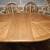 Round Solid Oak Dining Table w/ Chairs 2 thumbnail
