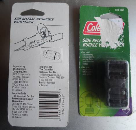 3/4" Side Release Buckles (dx) 1