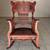 Antique pressed Back Rocker 1 thumbnail