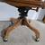 Antique Carved Oak Office Chair 10 thumbnail