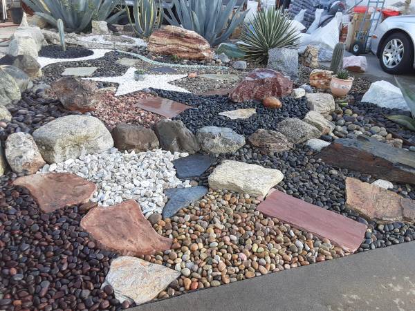 1”-2” And 2”-3” Multi-Color Beach Pebble 75lb bags 1