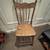 Solid wood oak Pressback chair in need of TLC - fixing 1 thumbnail