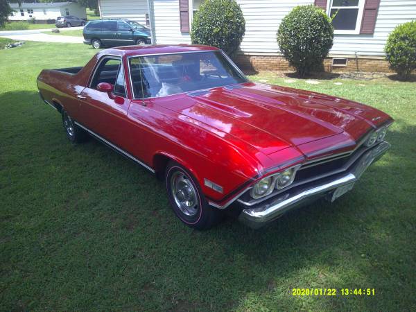 1968 Chevrolet El Camino - $19,500 (Concord)63613465822209123
