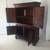 Antique Walnut French Cabinet Dark Brown Color 5 thumbnail