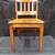Vintage Oak Slatted Office Chair 4 thumbnail