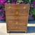 Vintage Davis Cabinet Co MCM Regency 5-Drawer Solid Wood Dresser 2 thumbnail