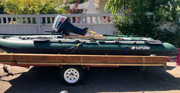 16’ boat with trailer - $1,800 (Newberg)63470814245379120