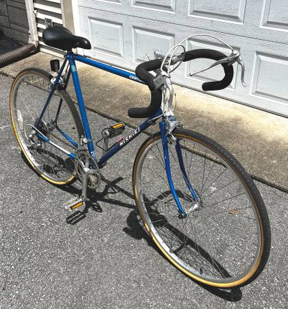 Vintage 1986 56cm Blue Nishiki Century Road Bike 27” 1