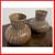 Barbara Eigen Ribbed Ceramic Vases, Pair 5 thumbnail