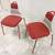 MCM Rust Orange Shell Accent Chairs BRAND NEW 2 thumbnail