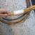used wire-rope cable sling with looped eyes and metal sleeves. 2 thumbnail