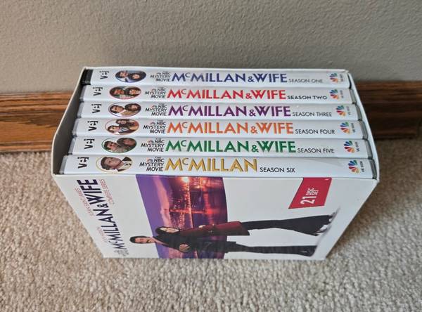 McMillan & Wife Complete DVD Series* - $40 (Sioux Falls)63471124466049121