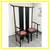 Custom Design Chinese Couple Tea Chairs + Nesting Table, Set 8 thumbnail