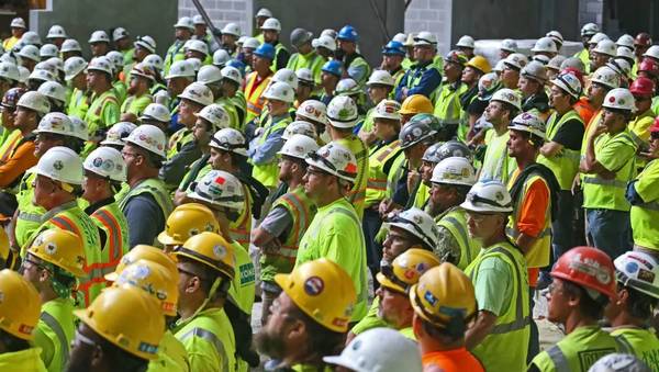 We need skilled Tradespeople (all trades) construction 1