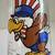 1984 Sam The Olympic Eagle Coca-Cola glass 3 thumbnail