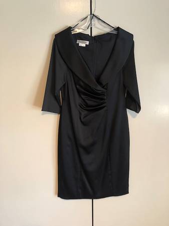 Vintage Kay Unger Black Dress 1