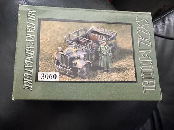 SOL Model Stoewer Command Vehicle 1/35 Scale Resin CAT Kit 3060 Open B 1