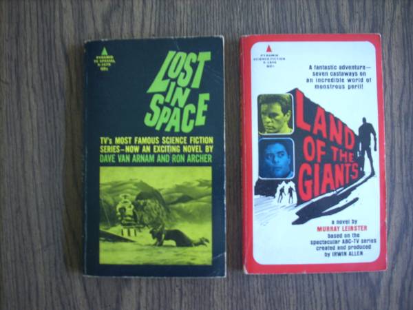 LOST IN SPACE and LAND OF THE GIANTS BOOKS 1