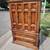 Dark wood armoire dresser 1 thumbnail