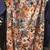 Noracora Vibrant Floral V-Neck Short Sleeve Dress SZ XL 2 thumbnail