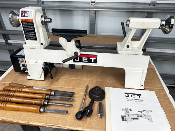 Jet Electronic Variable Speed (EVS) Lathe Package 1