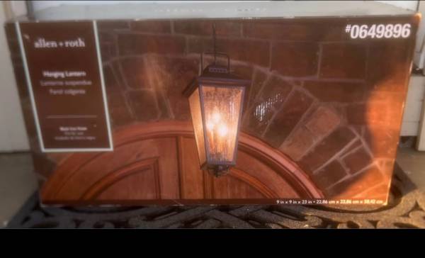 Outdoor Hanging Light-New 1