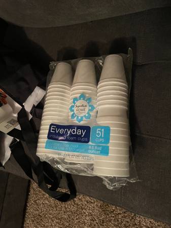 Styrafoam cups 1