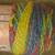 Yarn--Red Heart Baby Sport Pompadour. multicolor, acrylic blend 3 thumbnail