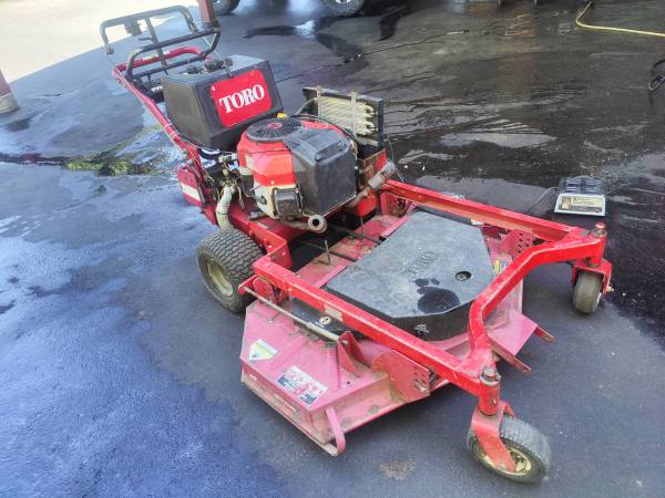 Toro walk behind ztr 48" commercial lawnmower 1
