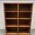 Vintage OAK Bookcase Unique One Piece Two Sided Adjustable Shelves WOW 1 thumbnail