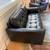 Sofa, black leather, Scandinavian Designs Turner Loveseat, mid-century modern 6 thumbnail