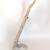 Vintage Tabletop Mirror with Ornate Cream Colored Cast Iron Frame 5 thumbnail