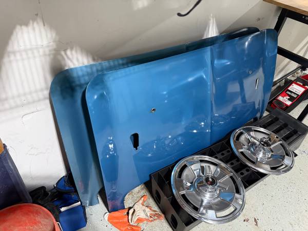 C2 Corvette Parts 1963 - 1967 Rear Deck Lid Hatch Cover Convertible 1