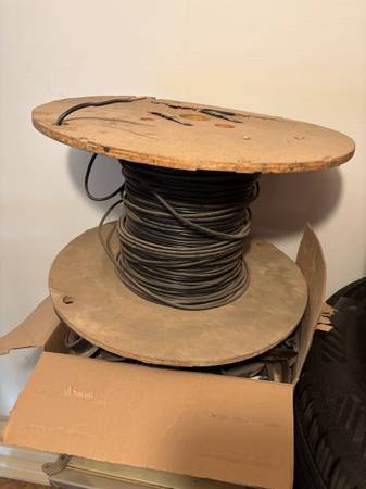 Lot of Solid copper wire, outlets, switches, all new + 1