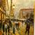 Beautiful Original Hand Painting of the Streets of Paris - $400 (TEANE 2 thumbnail
