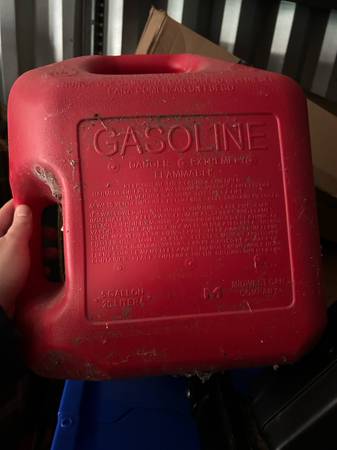 Gasoline can 1