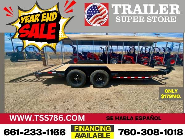 NORSTAR-IRONBULL ETB8320 EQUIPMENT TRAILER CLEARANCE SALE!! 1