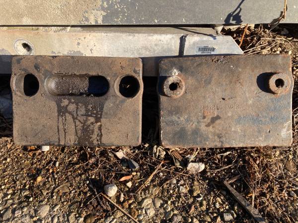John Deere slab weights - 2 1