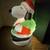 vintage Large Santa Snoopy blow mold 1 thumbnail