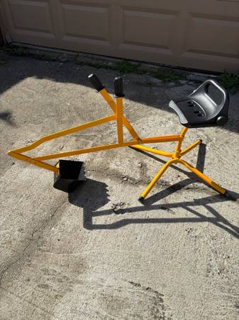 KIDS SANDBOX DIGGER-EXCAVATOR-STEEL- 1