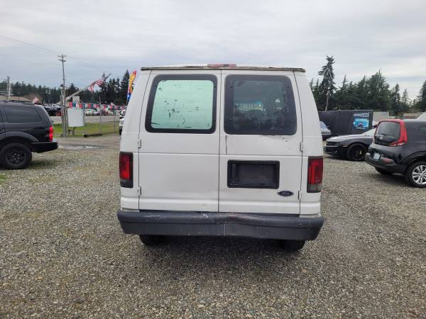2003 *Ford E250 Econoline* E-Series Super Duty Cargo Van - $3,975 (SPANAWAY)63623564188289123