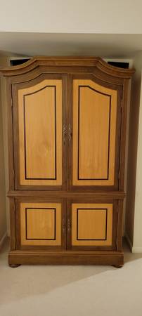 Custom-built, Hand Painted Hutch 1