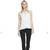 The Kooples White Tank Top with a Zip Neckline in Silk-Small 8 thumbnail