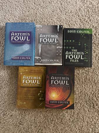 Artemis Fowl Book Collection by Elon Colfer 1
