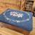 Gorgeous Antique Needlepoint Footstool 1 thumbnail
