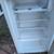 3.2 cu ft Refrigerator w Freezer white good condition 3 thumbnail
