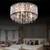 DINGGU 4 Lights Flush Mounted Modern Drum Ceiling Light Chandelier 1 thumbnail