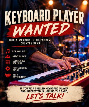 Looking for a Keyboard Player 1